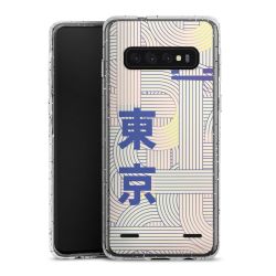 Carry Case Hülle Transparent/glitter ohne Band