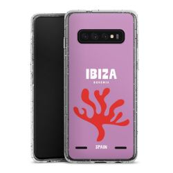 Carry Case Hülle Transparent/glitter ohne Band