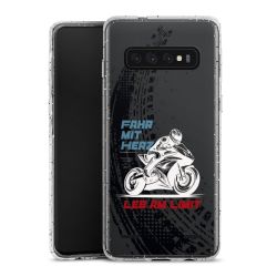 Carry Case Hülle Transparent/glitter ohne Band