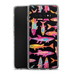 Carry Case Hülle Transparent/glitter ohne Band