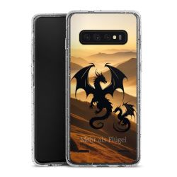 Carry Case Hülle Transparent/glitter ohne Band