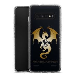 Carry Case Hülle Transparent/glitter ohne Band