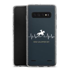 Carry Case Hülle Transparent/glitter ohne Band