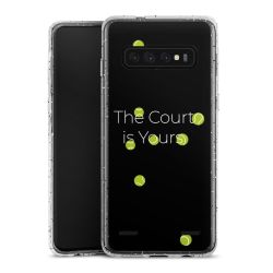 Carry Case Hülle Transparent/glitter ohne Band