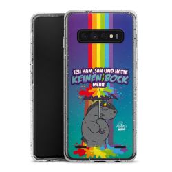 Carry Case Hülle Transparent/glitter ohne Band