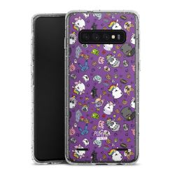 Carry Case Hülle Transparent/glitter ohne Band