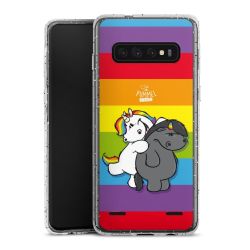 Carry Case Hülle Transparent/glitter ohne Band