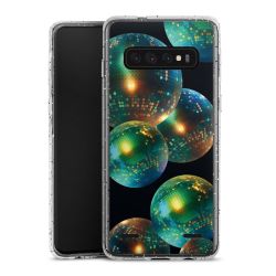 Carry Case Hülle Transparent/glitter ohne Band