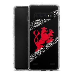 Carry Case Hülle Transparent/glitter ohne Band