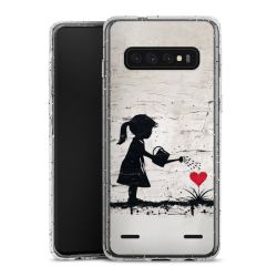 Carry Case Hülle Transparent/glitter ohne Band