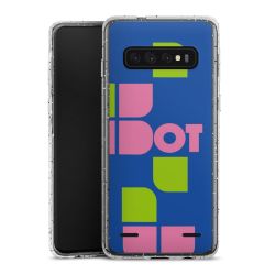 Carry Case Hülle Transparent/glitter ohne Band