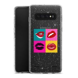 Carry Case Hülle Transparent/glitter ohne Band