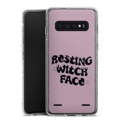 Carry Case Hülle Transparent/glitter ohne Band