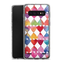 Carry Case Hülle Transparent/glitter ohne Band