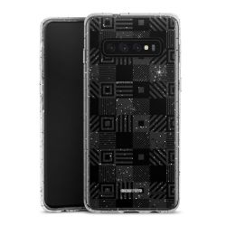 Carry Case Hülle Transparent/glitter ohne Band