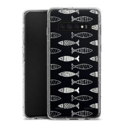 Carry Case Hülle Transparent/glitter ohne Band