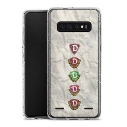 Carry Case Hülle Transparent/glitter ohne Band