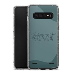 Carry Case Hülle Transparent/glitter ohne Band