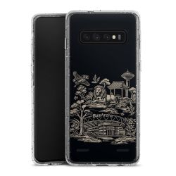 Carry Case Hülle Transparent/glitter ohne Band