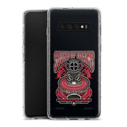 Carry Case Hülle Transparent/glitter ohne Band