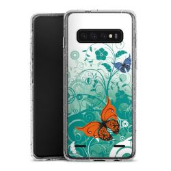 New Carry Case Hülle transparent-glitter