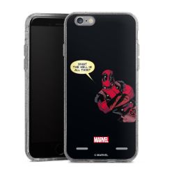 Carry Case Hülle Transparent/glitter ohne Band