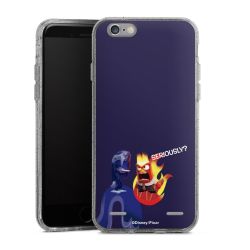 Carry Case Hülle Transparent/glitter ohne Band