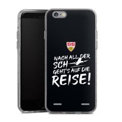 Carry Case Hülle Transparent/glitter ohne Band