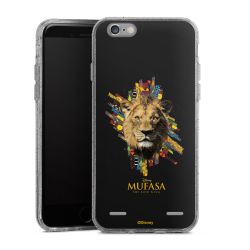 Carry Case Hülle Transparent/glitter ohne Band