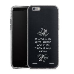 Carry Case Hülle Transparent/glitter ohne Band