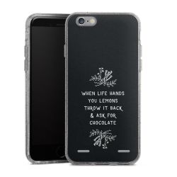 Carry Case Hülle Transparent/glitter ohne Band