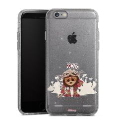 Carry Case Hülle Transparent/glitter ohne Band