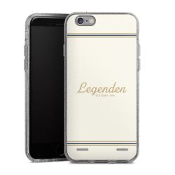 Carry Case Hülle Transparent/glitter ohne Band