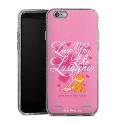 Carry Case Hülle Transparent/glitter ohne Band