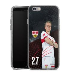 Carry Case Hülle Transparent/glitter ohne Band