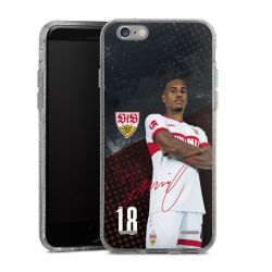 Carry Case Hülle Transparent/glitter ohne Band