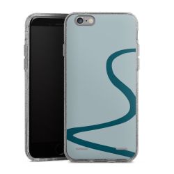 Carry Case Hülle Transparent/glitter ohne Band