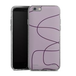 Carry Case Hülle Transparent/glitter ohne Band