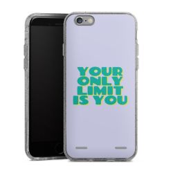 Carry Case Hülle Transparent/glitter ohne Band