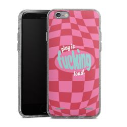 Carry Case Hülle Transparent/glitter ohne Band