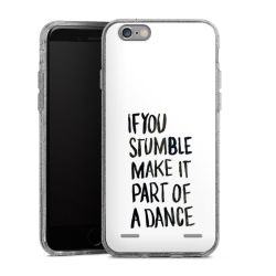 Carry Case Hülle Transparent/glitter ohne Band