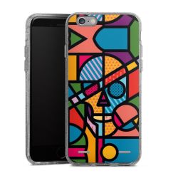 Carry Case Hülle Transparent/glitter ohne Band