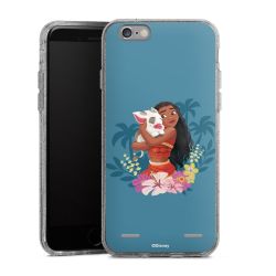 Carry Case Hülle Transparent/glitter ohne Band