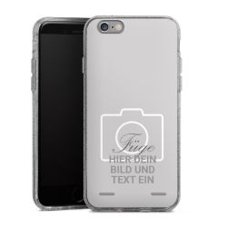 Carry Case Hülle Transparent/glitter ohne Band