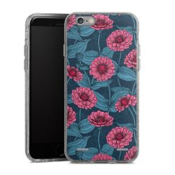 Carry Case Hülle Transparent/glitter ohne Band