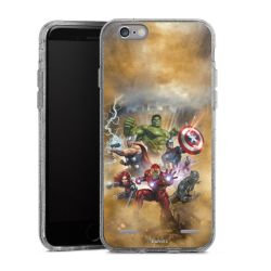 Carry Case Hülle Transparent/glitter ohne Band