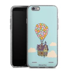 Carry Case Hülle Transparent/glitter ohne Band