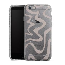 Carry Case Hülle Transparent/glitter ohne Band