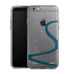 Carry Case Hülle Transparent/glitter ohne Band