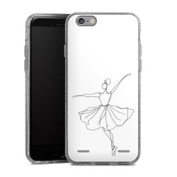 Carry Case Hülle Transparent/glitter ohne Band